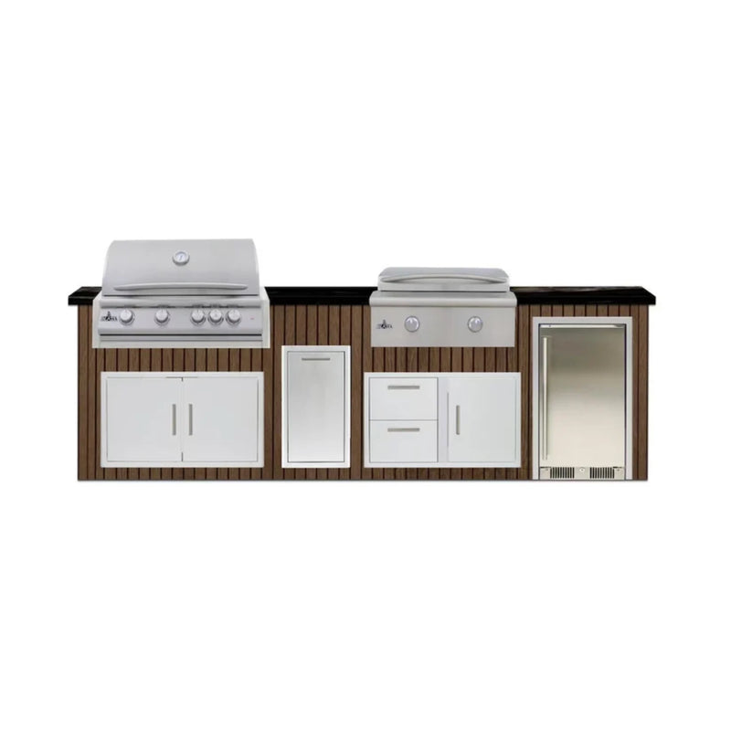 Blaze Big Ridge 10ft Outdoor Kitchen Island – BR-10ft | GW STORE