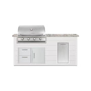Blaze Big Ridge 6ft Outdoor Kitchen Island – BR-6ft | GW STORE