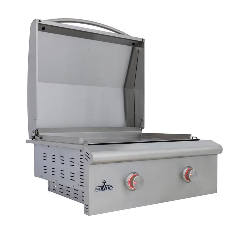 Blaze LTE+ 30-Inch Built-in Gas Griddle w/ Lift-Assist Hood | Buy at GW STORE