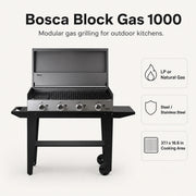 Bosca Block 1000 Freestanding Gas Grill | GW STORE