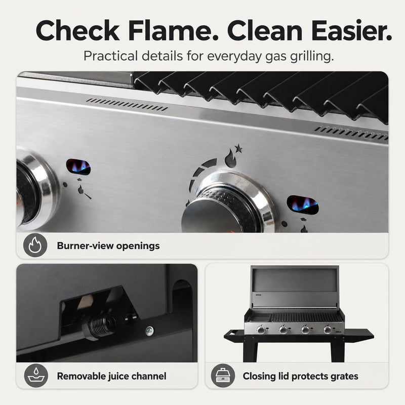 Bosca Block 1000 Freestanding Gas Grill | GW STORE