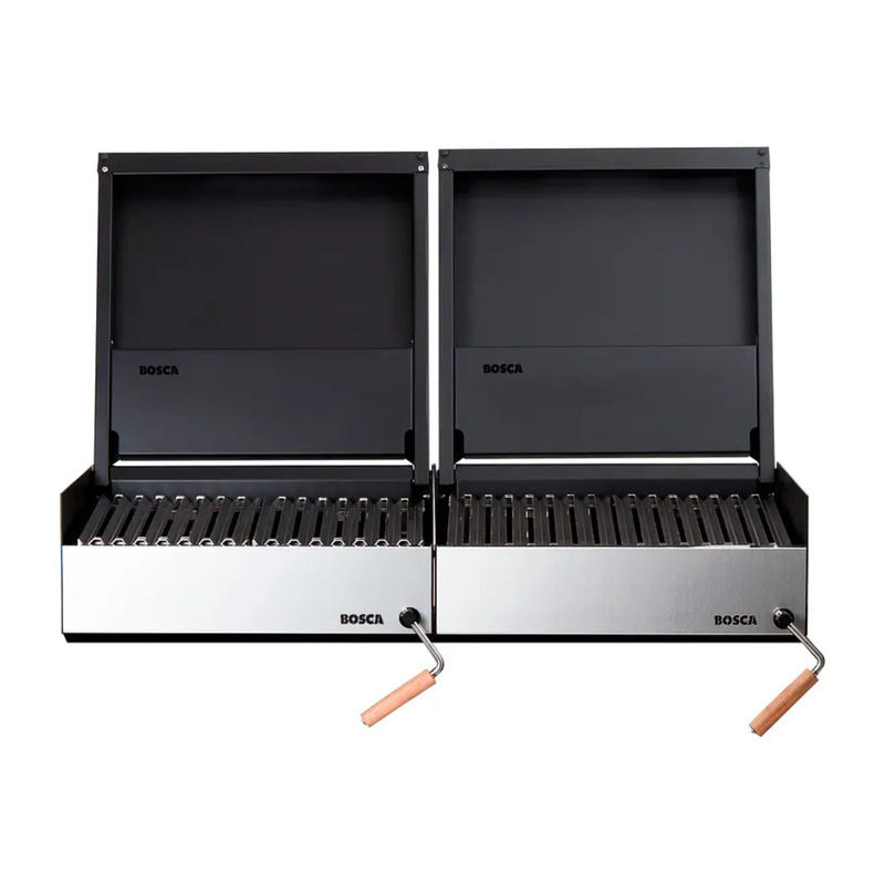 Bosca Pack Block 500 20" + Block 500 20" Built-in Charcoal Grill | GW STORE