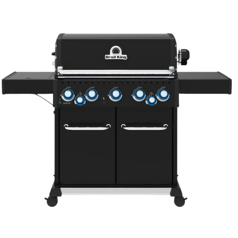 Broil King Baron 590 PRO 5-Burner Gas Grill w/ Rotisserie & Side Burner | GW STORE