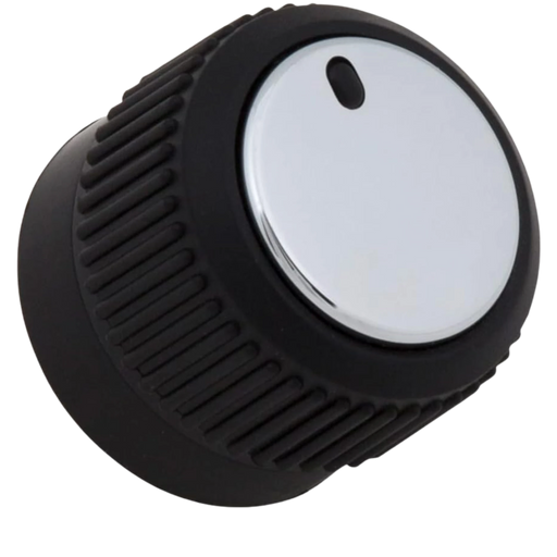 Broil King Large Control Knob Resin & Chrome | GW STORE