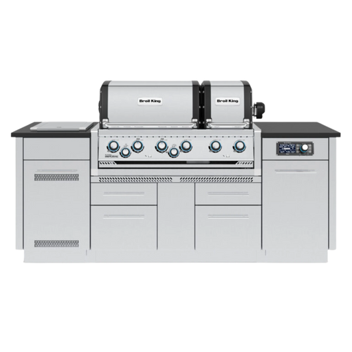 Broil King Outdoor Kitchen w/ Imperial QS 690i Gas Grill | GW STORE