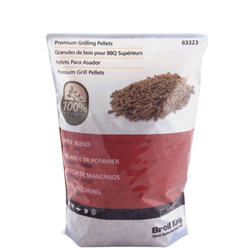 Broil King Premium Apple Blend Grilling Pellets 3 lb Bag | GW STORE