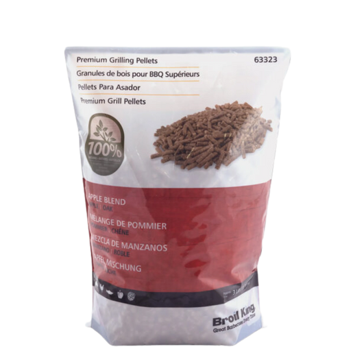 Broil King Premium Apple Blend Grilling Pellets 3 lb Bag | GW STORE