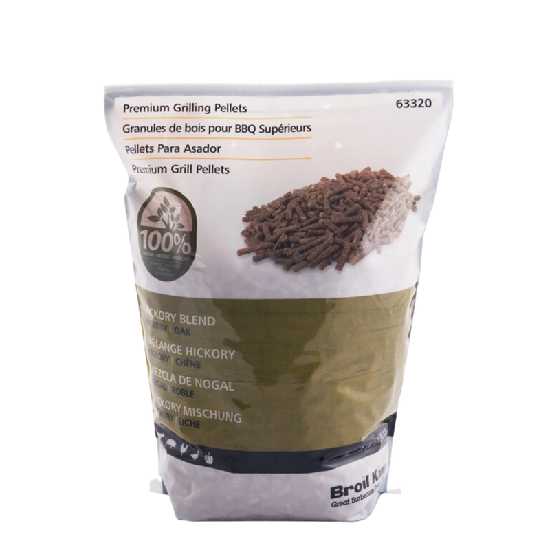 Broil King Premium Hickory Blend Pellets 3 lb Bag | GW STORE