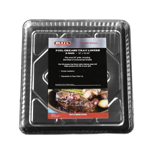 Bull 24267 24-Inch Grease Tray Liners, 3pk | GW STORE