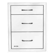Bull 58120 21-Inch Stainless Steel Triple Access Drawer W/ Reveal | Buy at GW STORE