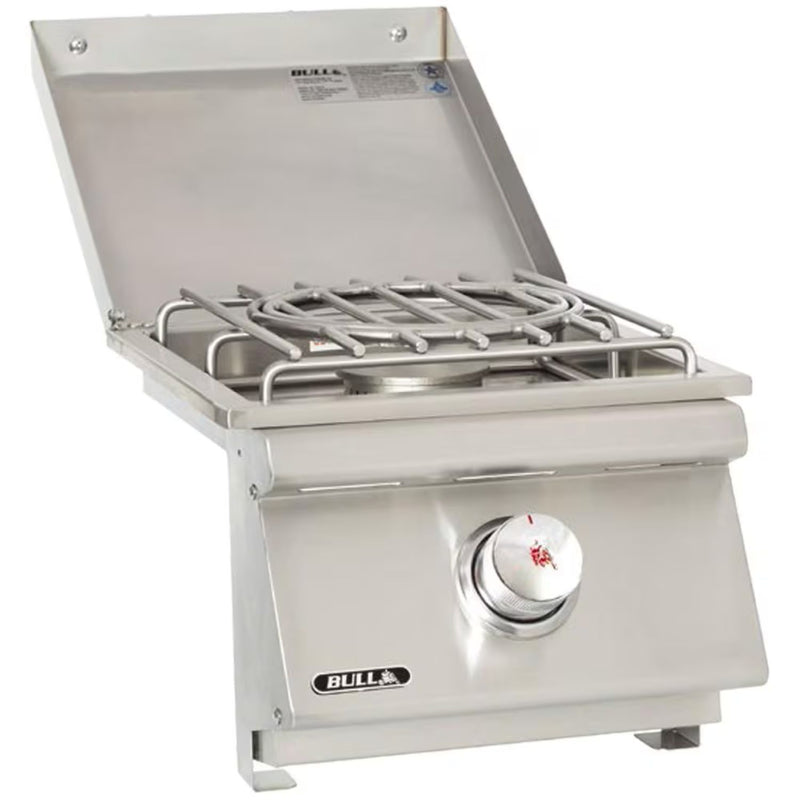 Bull Slide-In Pro Gas Side Burner w/ Stainless Steel Lid | Buy at GW STORE