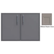 Challenger Designs Canyon Ribbed Shaker Style 36-Inch Double Access Door | GW STORE
