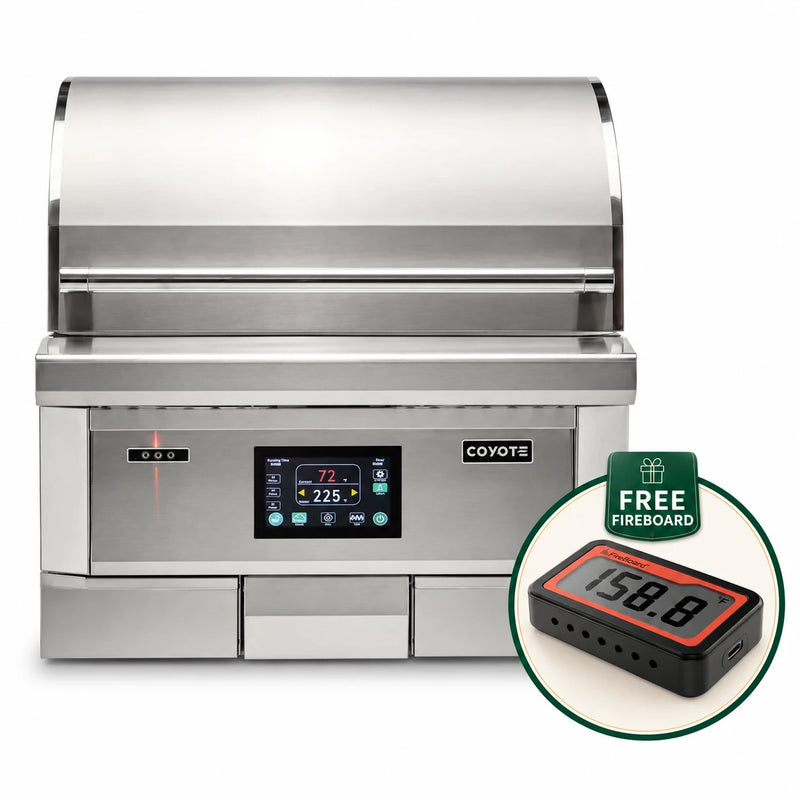 Coyote 28-Inch Built-in Pellet Grill
