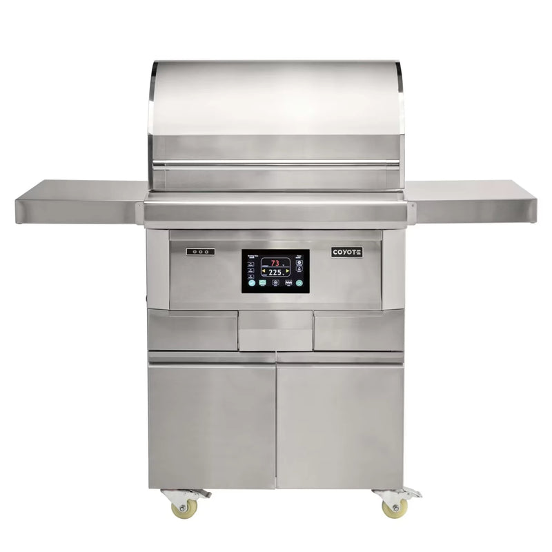 Coyote 28-Inch Freestanding Pellet Grill | GW STORE