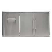 Coyote 45-Inch Double Access Door & Roll Out Trash Bin Combo | GW STORE