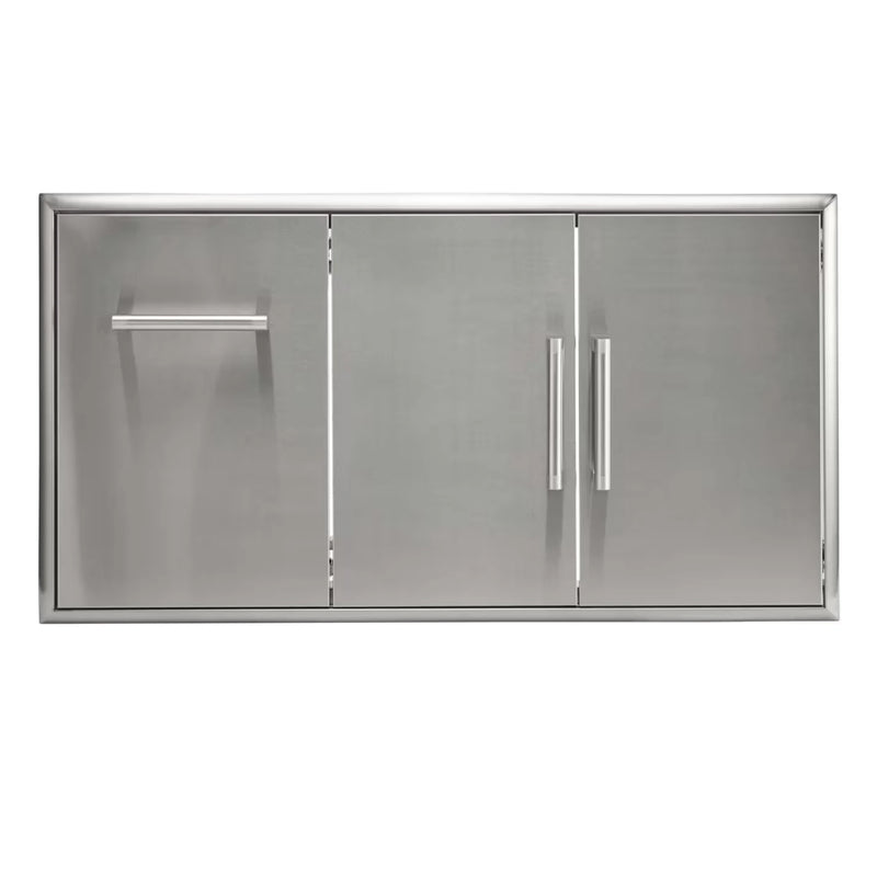 Coyote 45-Inch Double Access Door & Roll Out Trash Bin Combo | GW STORE