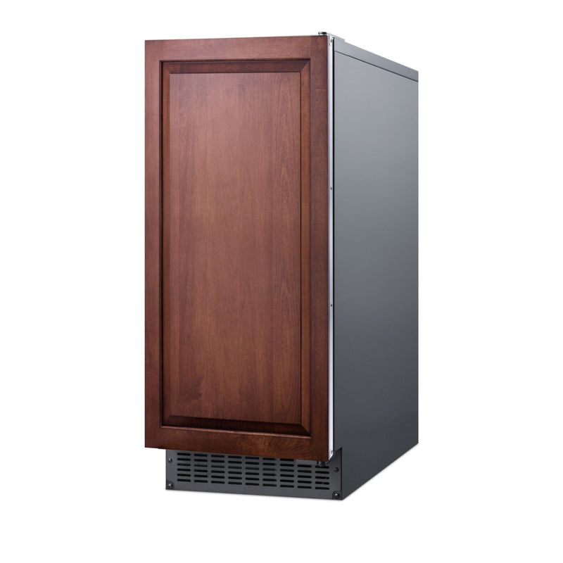 Summit BIM68OSPUMPIF 62 lb. Clear Outdoor/Indoor Icemaker (Panel Not Included)