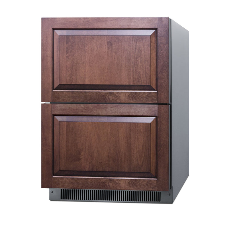 Summit ADFD2D24 24" Wide 2-Drawer All-Freezer, ADA Compliant