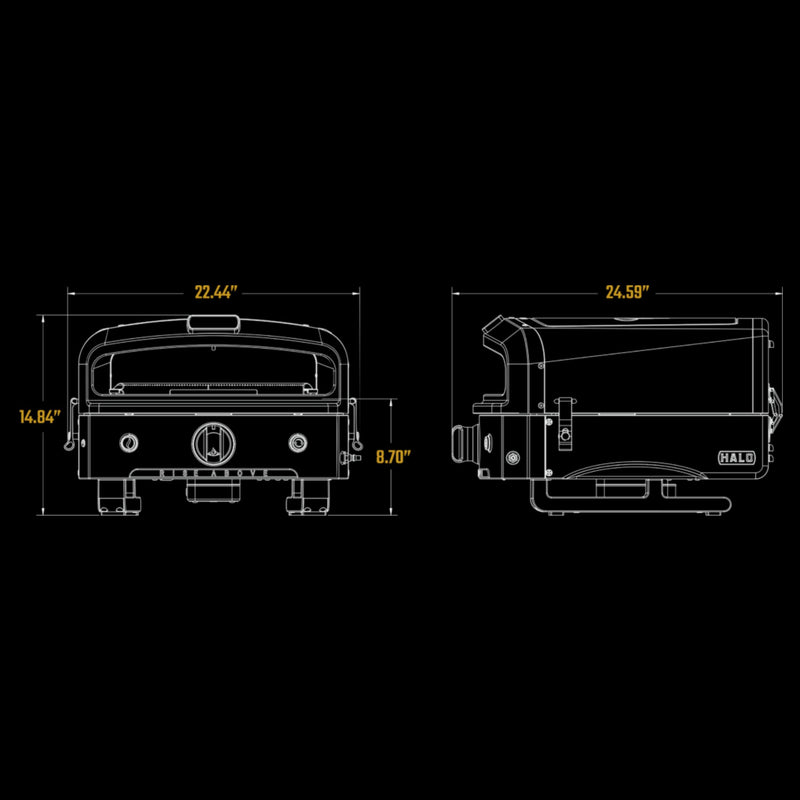 Halo HZ-1004-ANA Versa 16 outdoor Pizza Oven | GW STORE