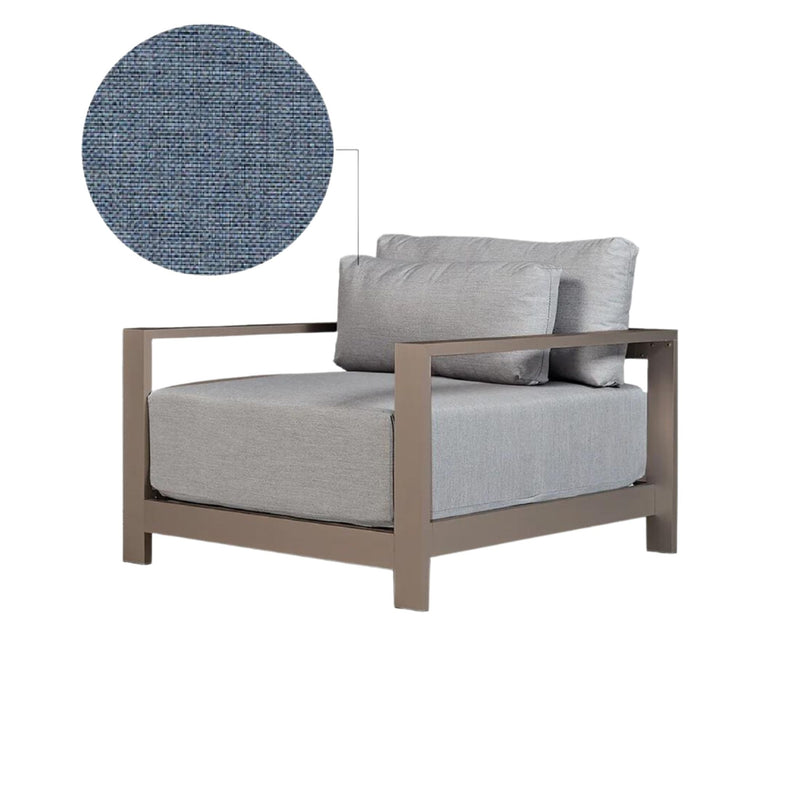 Pampa Living Iruya Single Pewter Outdoor Sofa