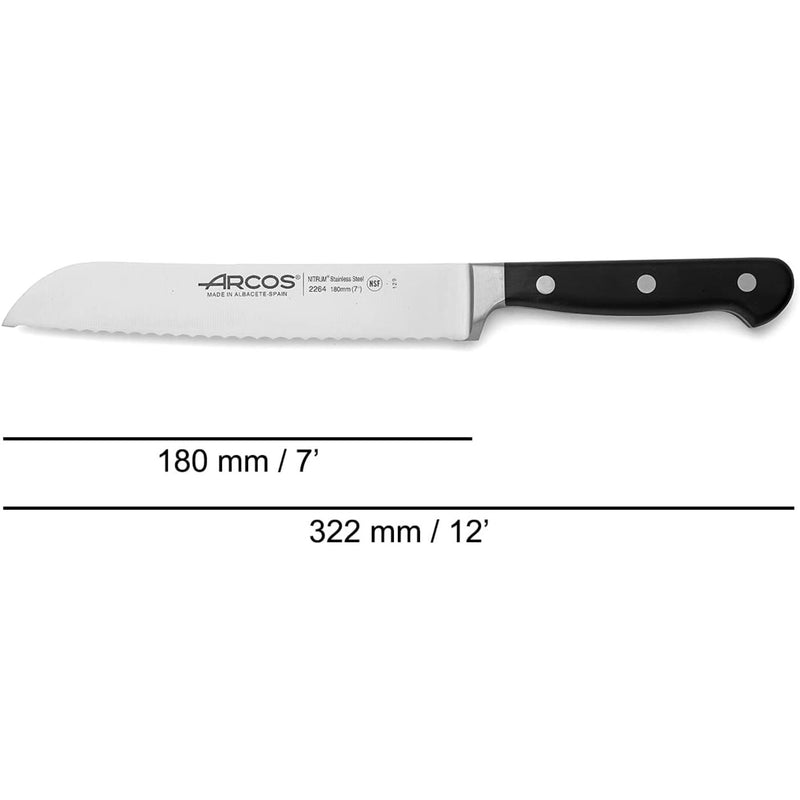 Arcos 226400 Opera Series 7" Bread Knife