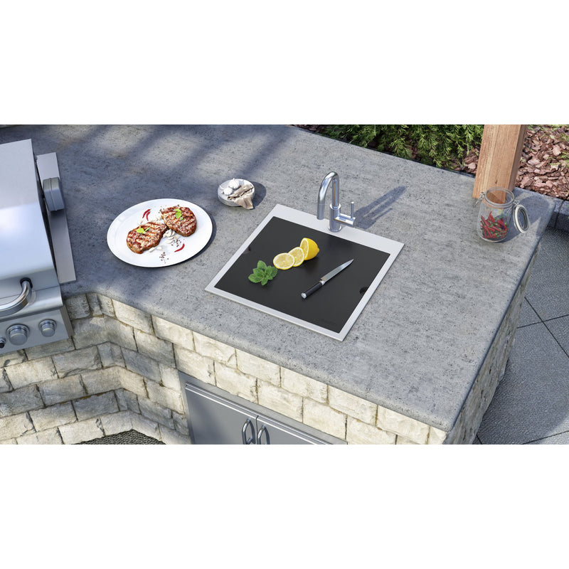 Ruvati Merino RVQ5221 21 x 20 inch Outdoor Sink Stainless Steel