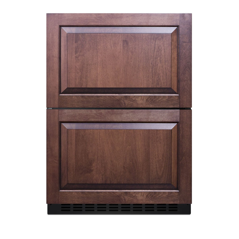 Summit ADRF244OS 24" Wide Outdoor 2-Drawer Refrigerator-Freezer, ADA Compliant