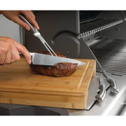 Napoleon 70012 Cutting Board with Stainless Steel Bowls being used
