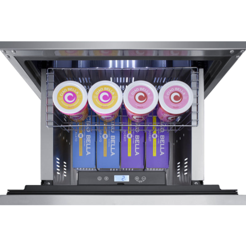 Summit ADFD2D24 24" Wide 2-Drawer All-Freezer, ADA Compliant