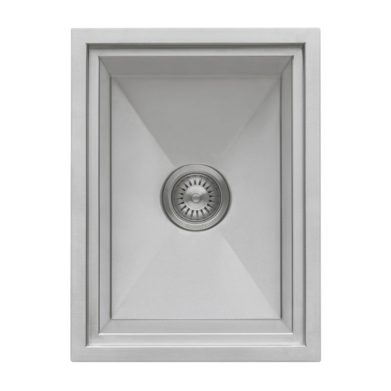 Ruvati Merino RVQ6215 15 x 20 inch Insulated Ice Chest Sink Stainless Steel