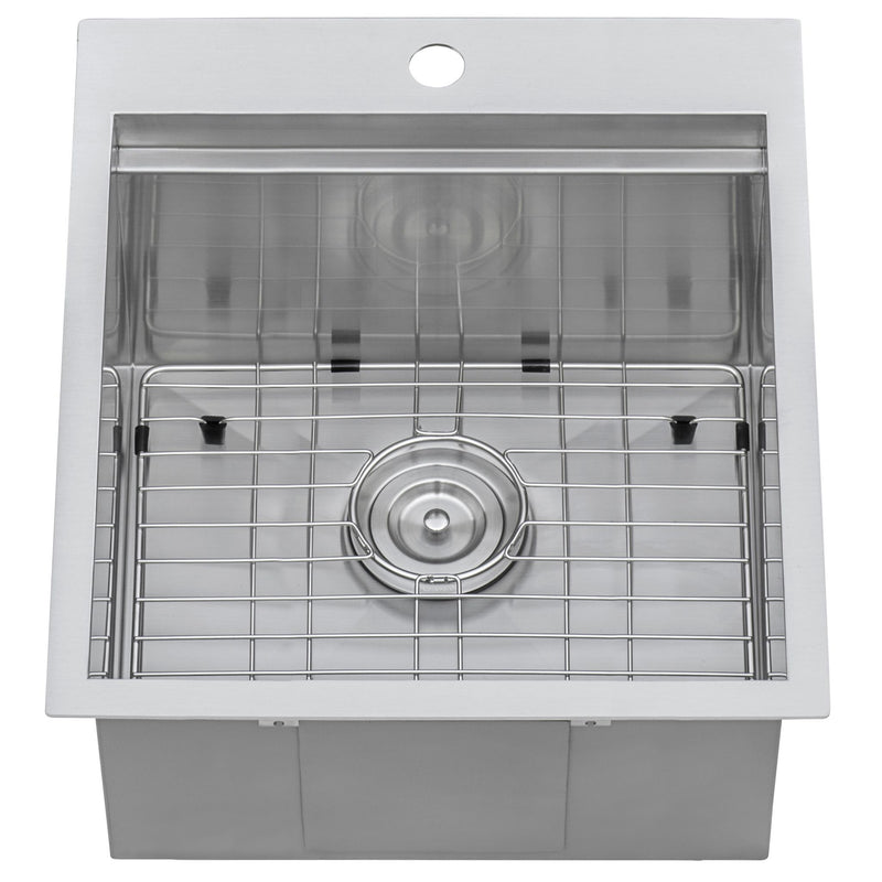 Ruvati Merino RVQ5221 21 x 20 inch Outdoor Sink Stainless Steel