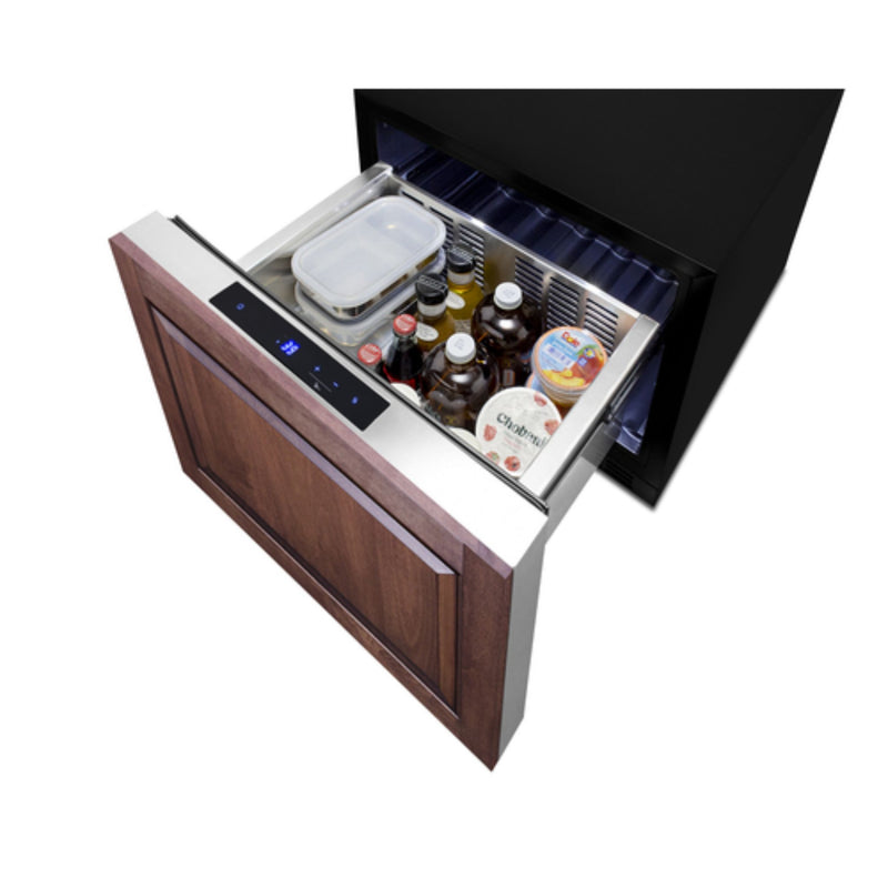 Summit FF1DSS 21.5" Wide Built-In Drawer Refrigerator