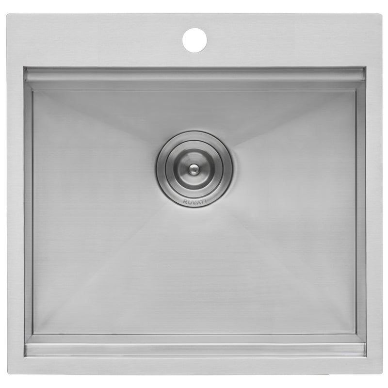 Ruvati Merino RVQ5221 21 x 20 inch Outdoor Sink Stainless Steel