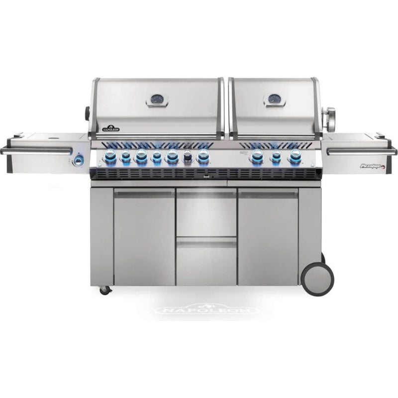 Napoleon Prestige PRO™ 825 RSBI Premium Freestanding Gas Grill with Power Side Burner, Infrared Rear & Bottom Burners