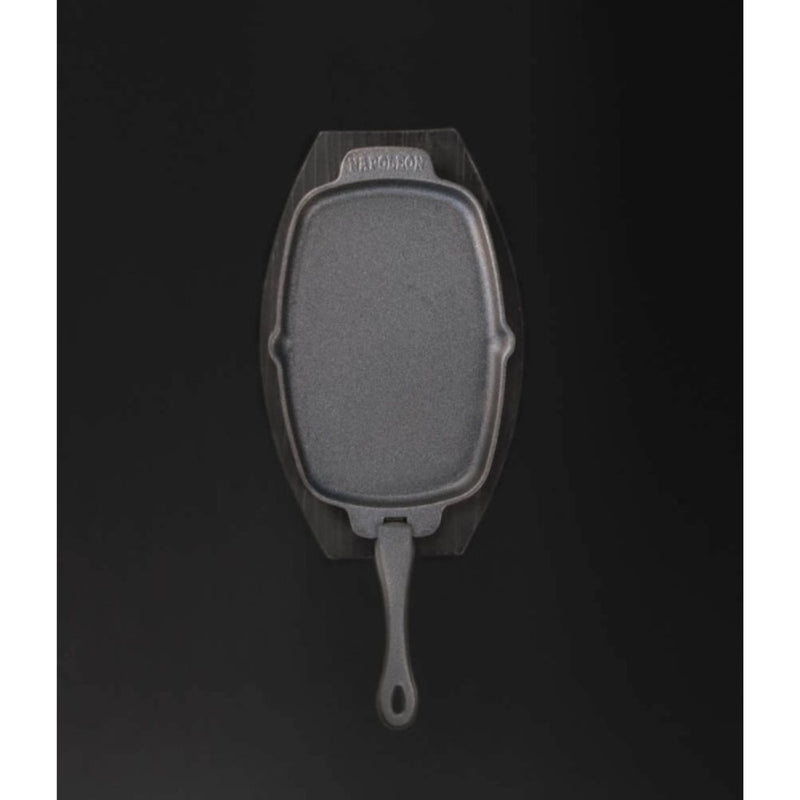 Napoleon 56008 Cast Iron Sizzle Platter