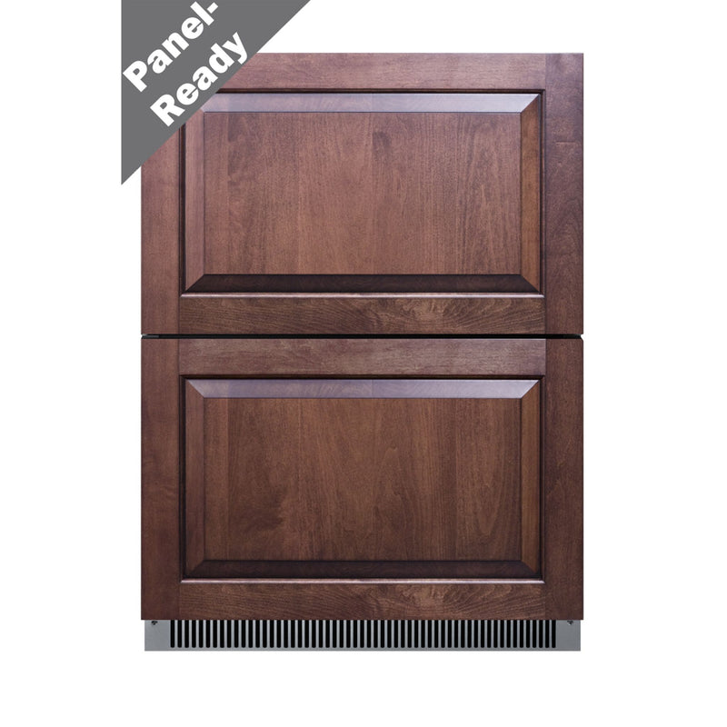 Summit ADRD24 24" Wide 2-Drawer All-Refrigerator, ADA Compliant