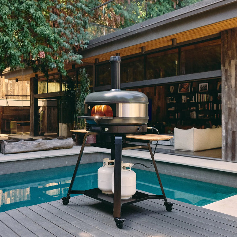 Gozney Dome XL Gen 2 Off-Black Dual Fuel Freestanding Outdoor Pizza Oven | GW STORE