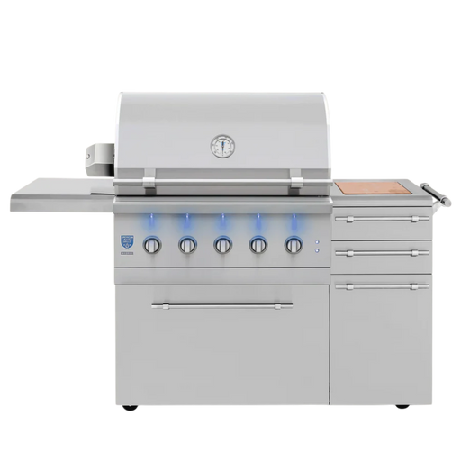 American Made Grills Encore 36-Inch Freestanding Hybrid Grill | GW STORE