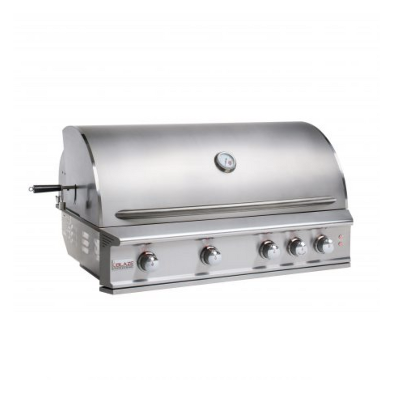 Blaze Professional 44-Inch 4 Burner Built-In Gas Grill With Rear Infrared Burner