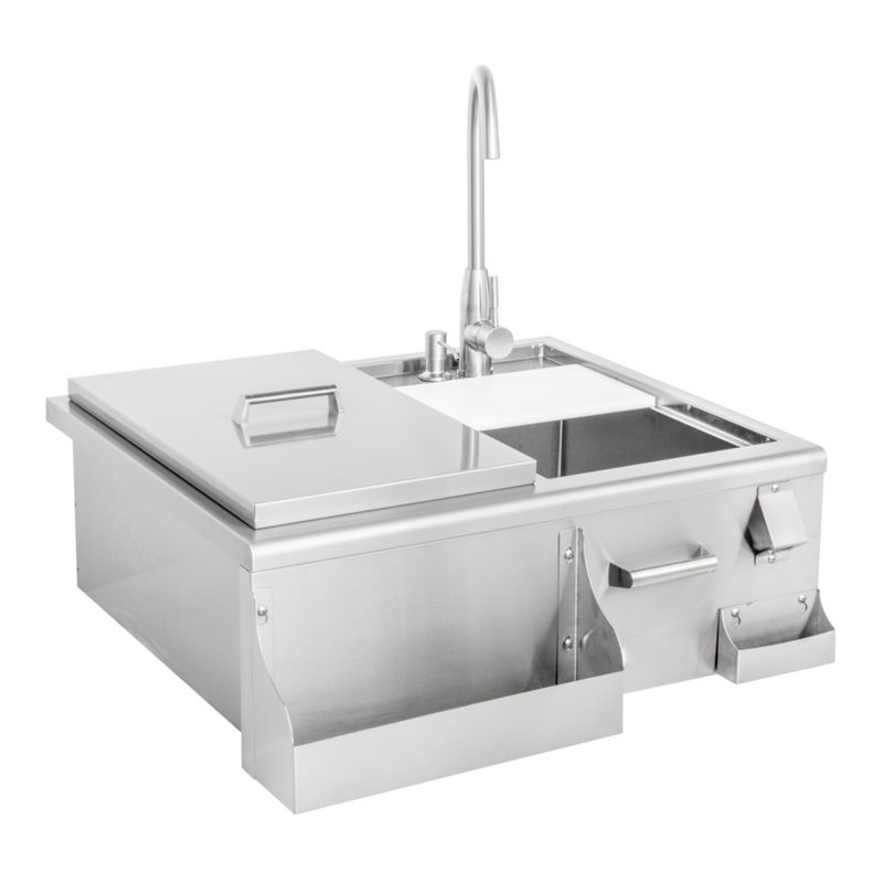 Blaze 30-Inch Beverage Center With Sink & Ice Bin Cooler