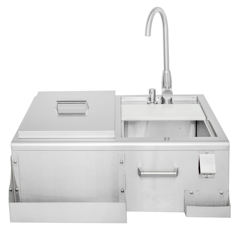Blaze 30-Inch Beverage Center With Sink & Ice Bin Cooler