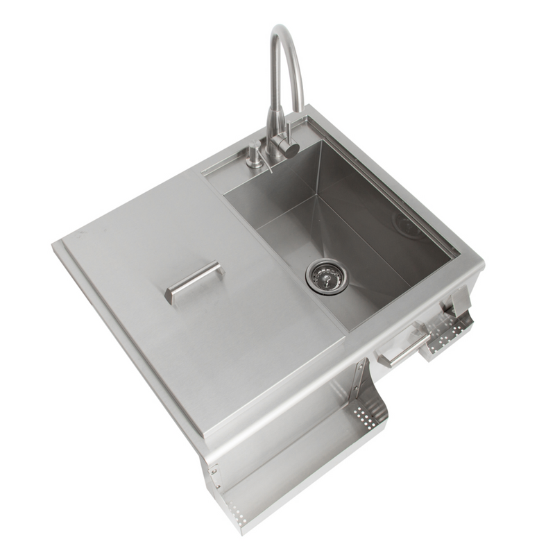 Blaze 30-Inch Beverage Center With Sink & Ice Bin Cooler