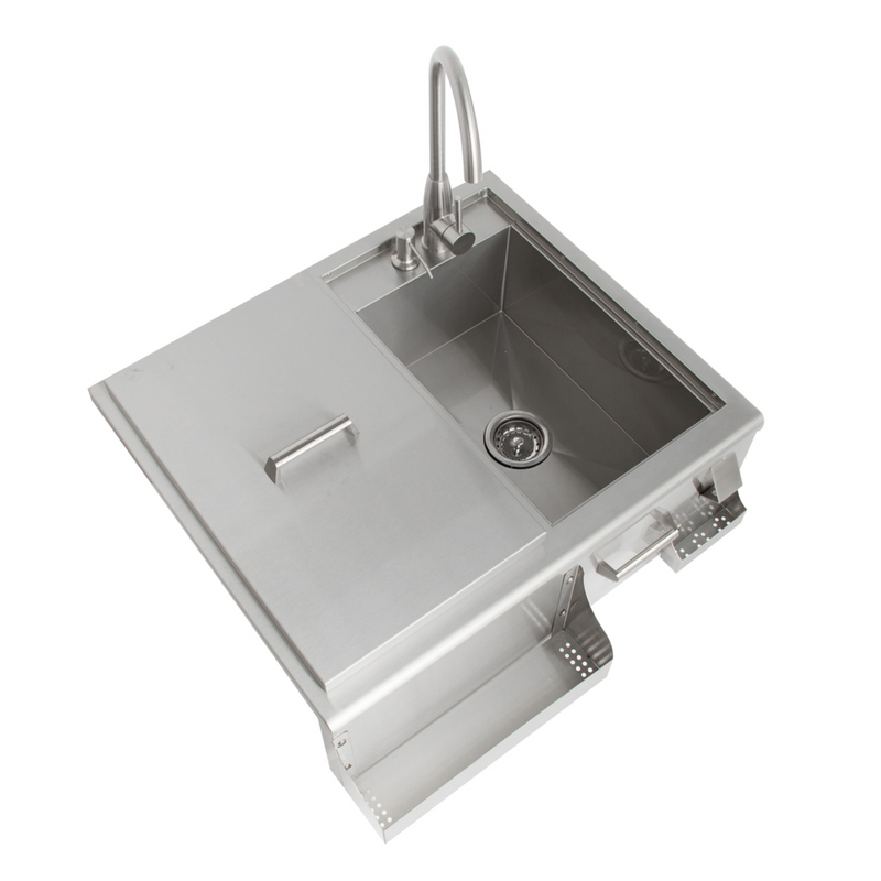 Blaze 30-Inch Beverage Center With Sink & Ice Bin Cooler