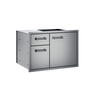 Delta Heat 30-Inch Stainless Steel Access Door & Double Drawer Combo | GW STORE