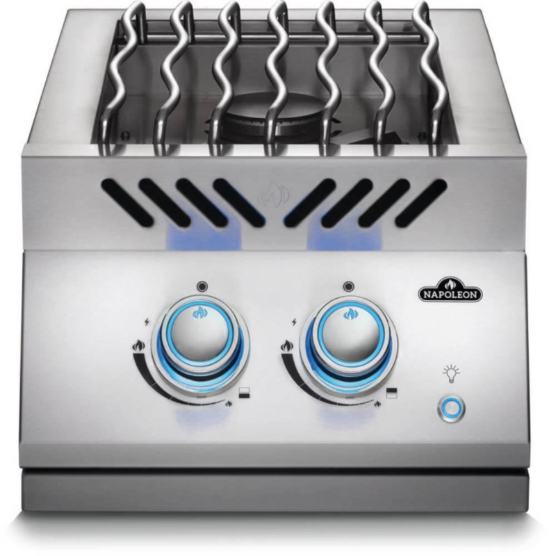 Napoleon Built-In 700 Series Dual Range Top Burner With SS Cover