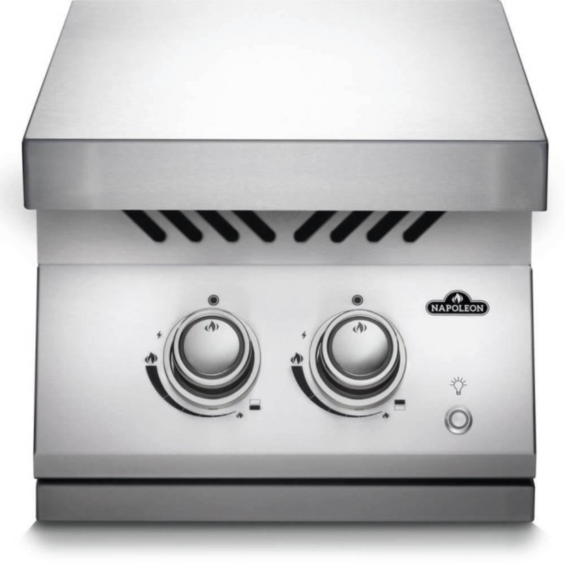Napoleon Built-In 700 Series Dual Range Top Burner With SS Cover
