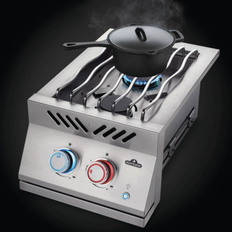 Napoleon Built-In 700 Series Dual Range Top Burner With SS Cover