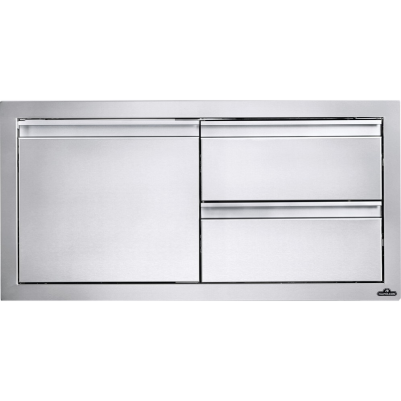 Napoleon BI-3616-1D2DR 36" x 15" Single Door and Double Drawer Cabinet Cabinet for BIG38RB