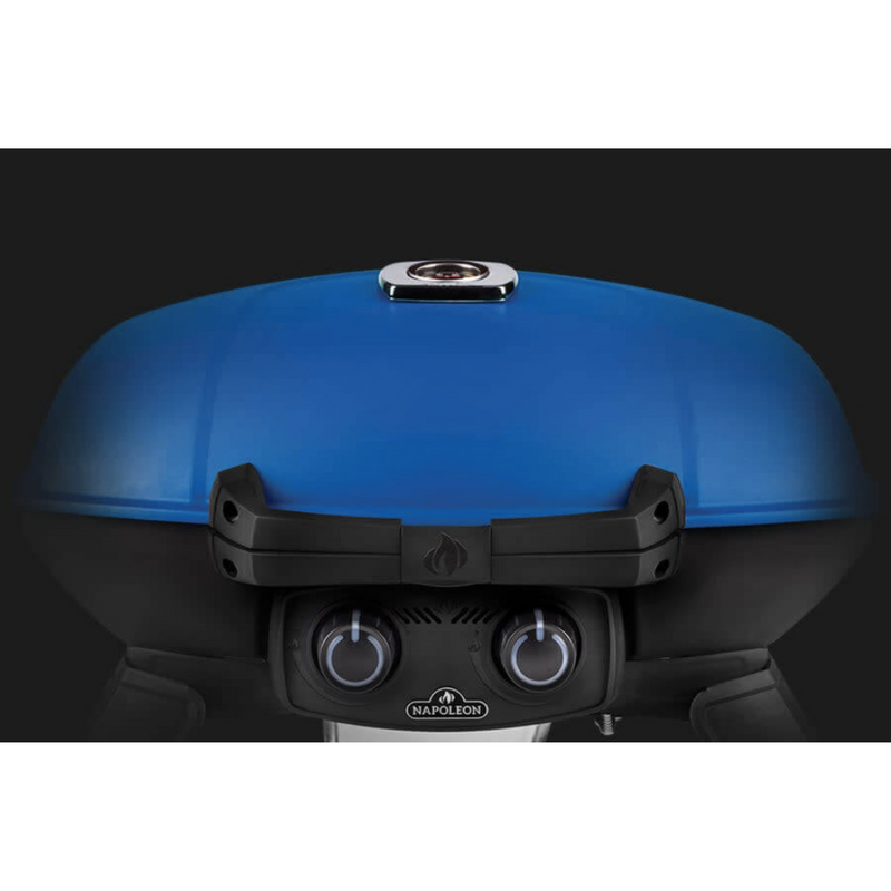 Napoleon TQ285X-BL-1 Portable Gas Grill With Scissor Cart - Blue