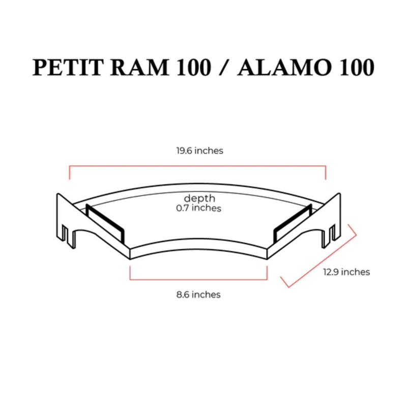 Fogues TX Griddle for Open Fire Grill